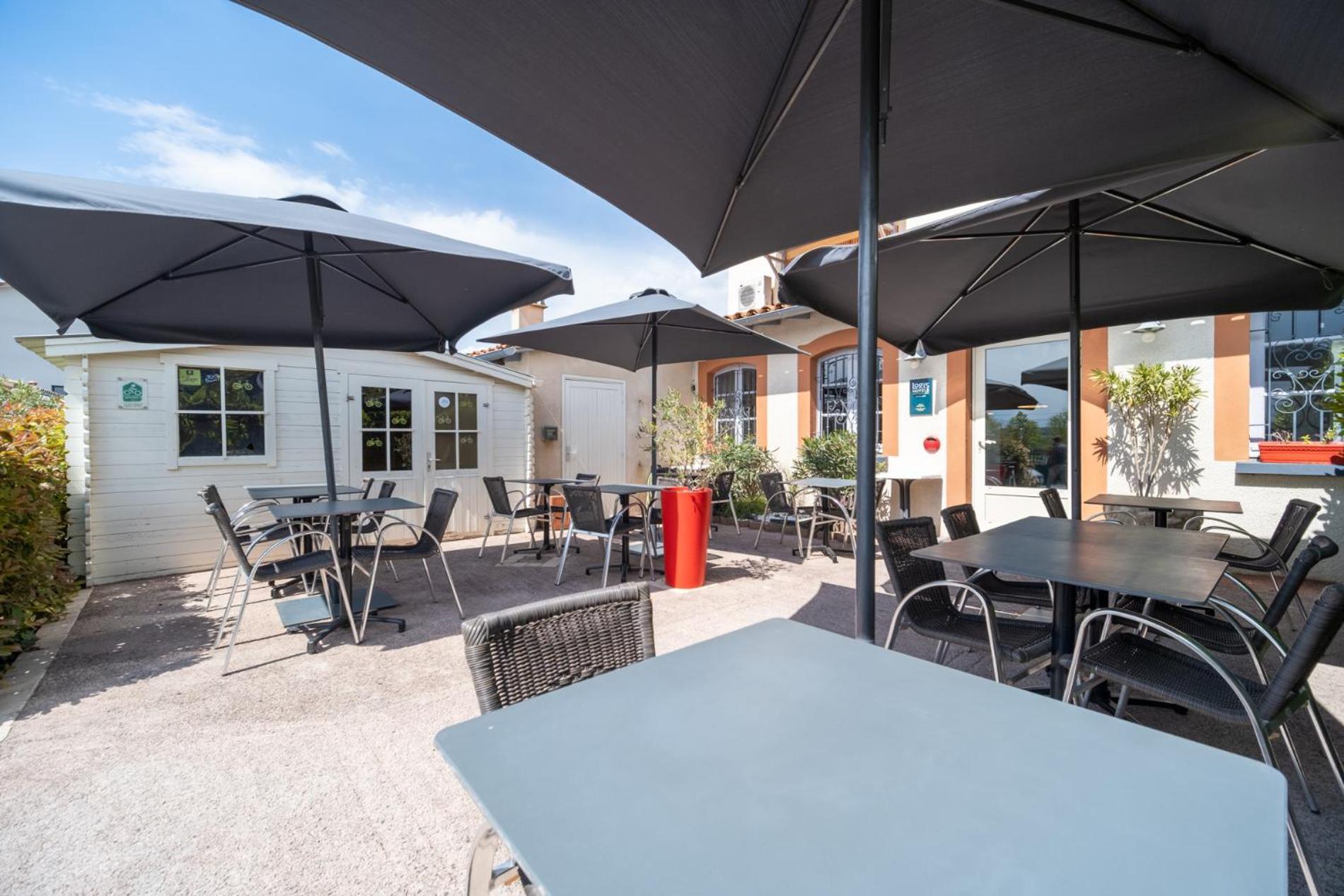 Hotel Restaurant Du Lauragais Logis De France Villefranche-de-Lauragais Exterior photo