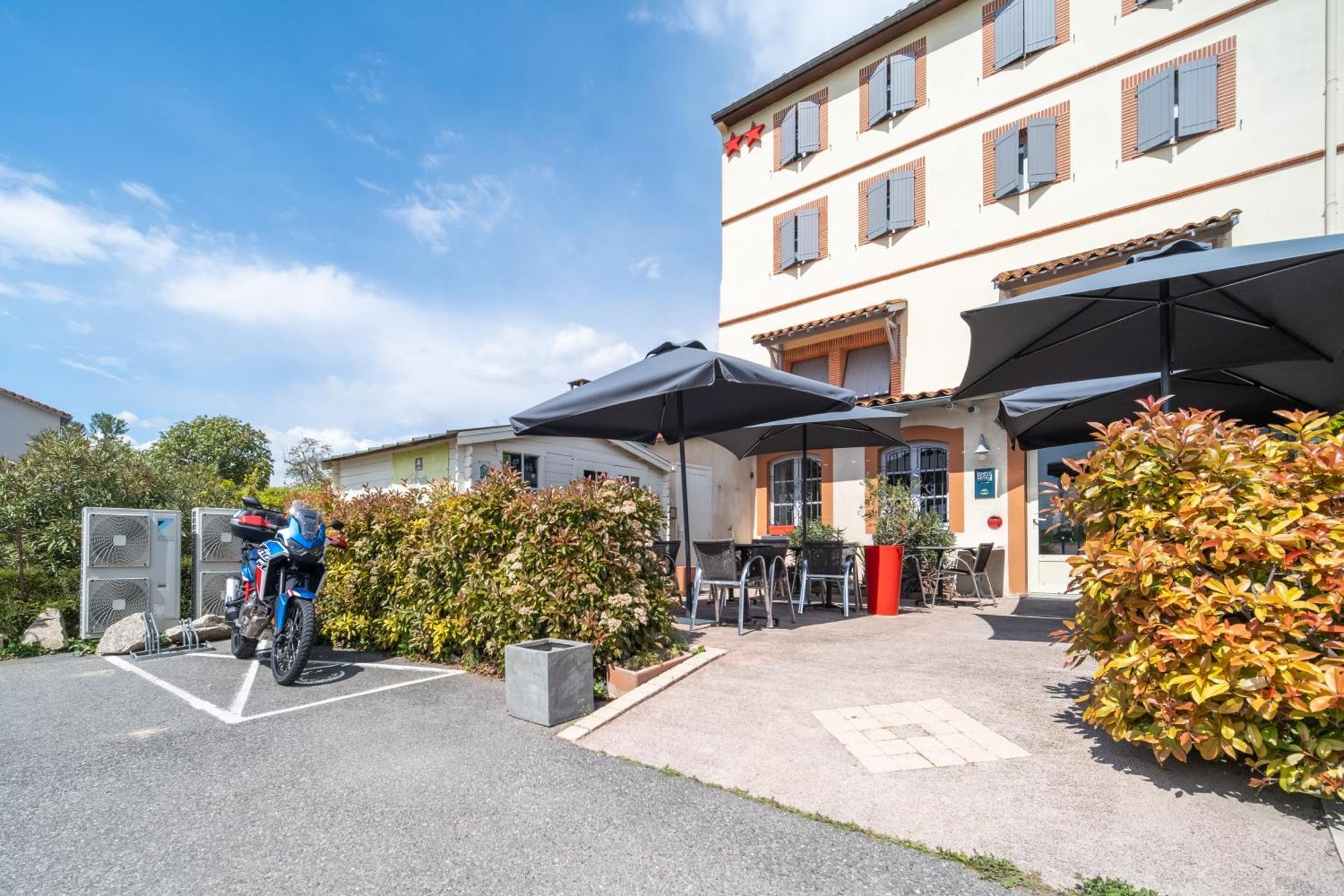 Hotel Restaurant Du Lauragais Logis De France Villefranche-de-Lauragais Exterior photo
