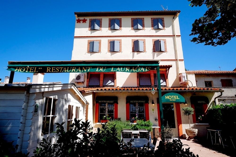 Hotel Restaurant Du Lauragais Logis De France Villefranche-de-Lauragais Exterior photo